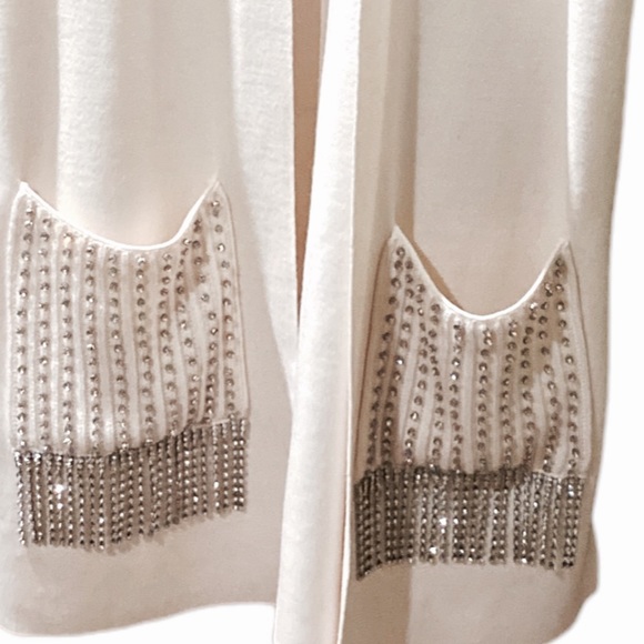 Kobi Halperin Ashton Beaded Fringe Sweater Vest - Picture 5 of 15